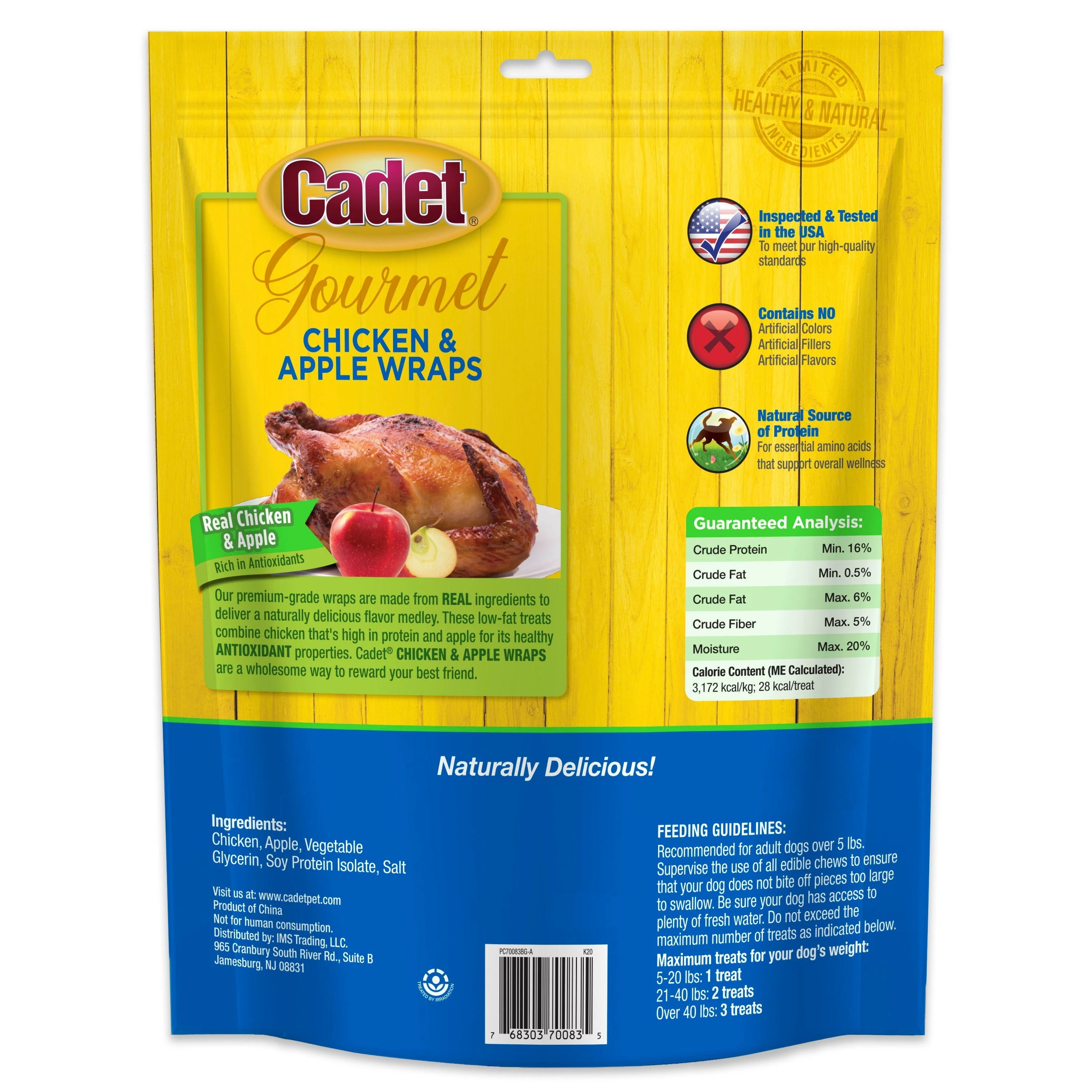 Cadet Gourmet Chicken Breast Dog Treats 28-oz - Image 2