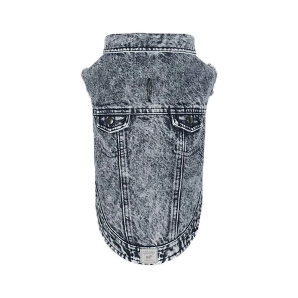 Canada Pooch Dog Denim Vest Blue 16
