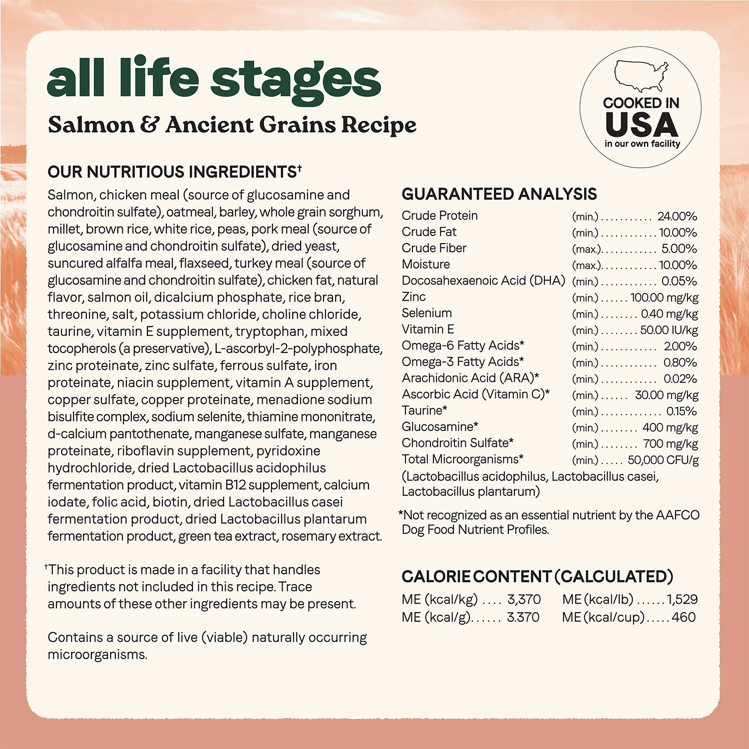 Canidae All Life Stages Dry Dog Food Real Salmon & Ancient Grains Recipe 5-lb - Image 6