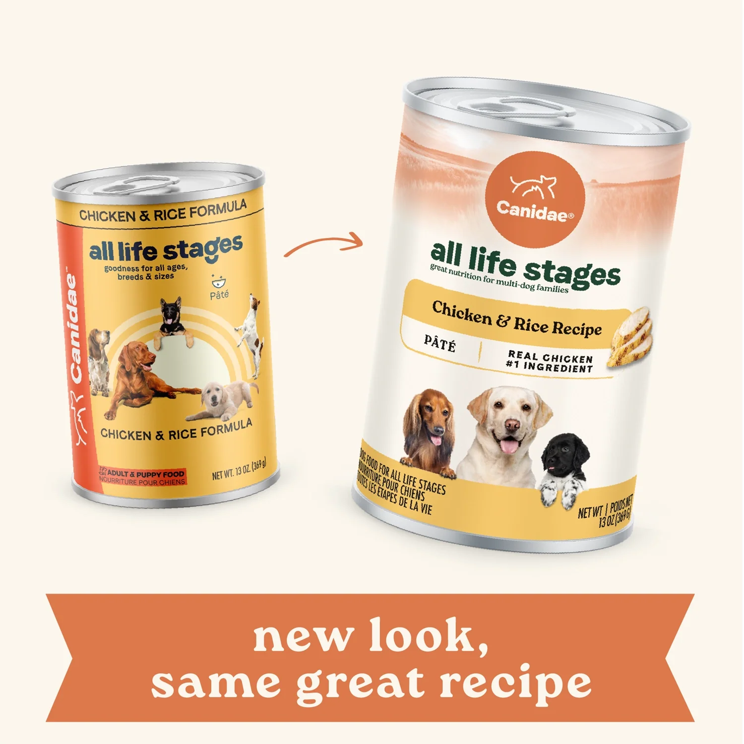 CANIDAE All Life Stages Canned Dog Food Chicken & Rice 13-oz - Image 3