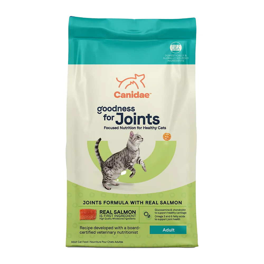 CANIDAE PURE Goodness for Joints Adult Dry Cat Food Salmon 5-lb