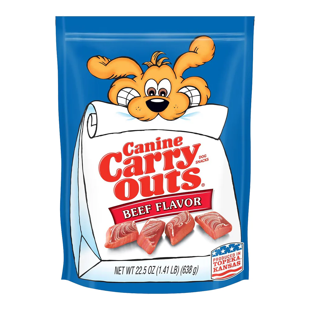 Canine Carry Outs Soft & Chewy Dog Treats Beef 22.5-oz