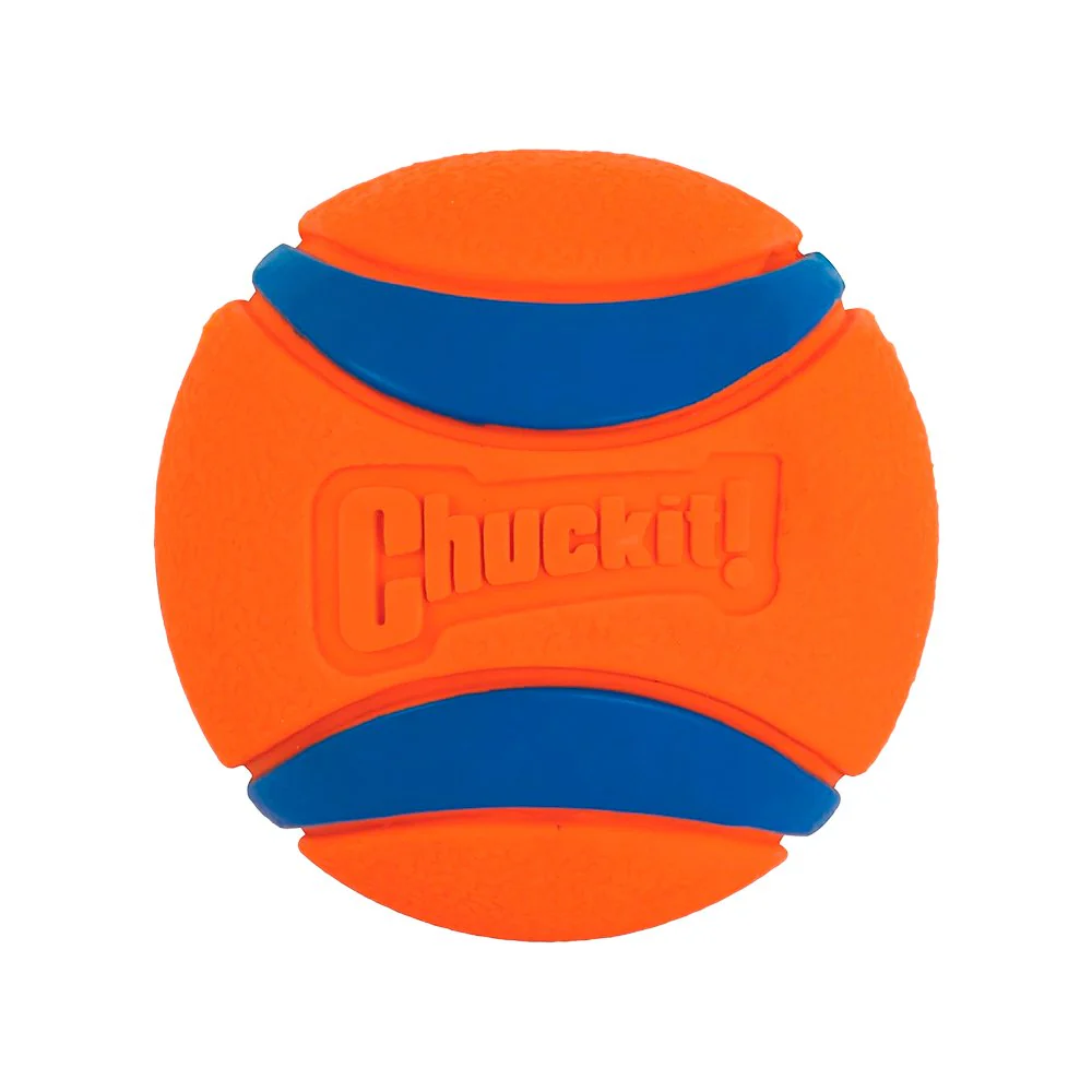 Chuckit! Ultra Ball Dog Toy Blue/Orange Large 2 Pack of 1 Count - Image 4
