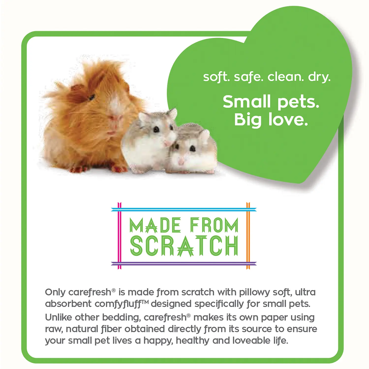 Carefresh Complete Comfort Natural Paper Bedding for Small Animals 14 Liter - Image 5
