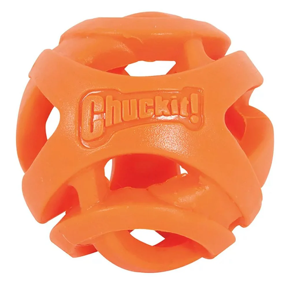 Chuckit! Breathe Right Fetch Ball Dog Toy Orange Large - Image 4
