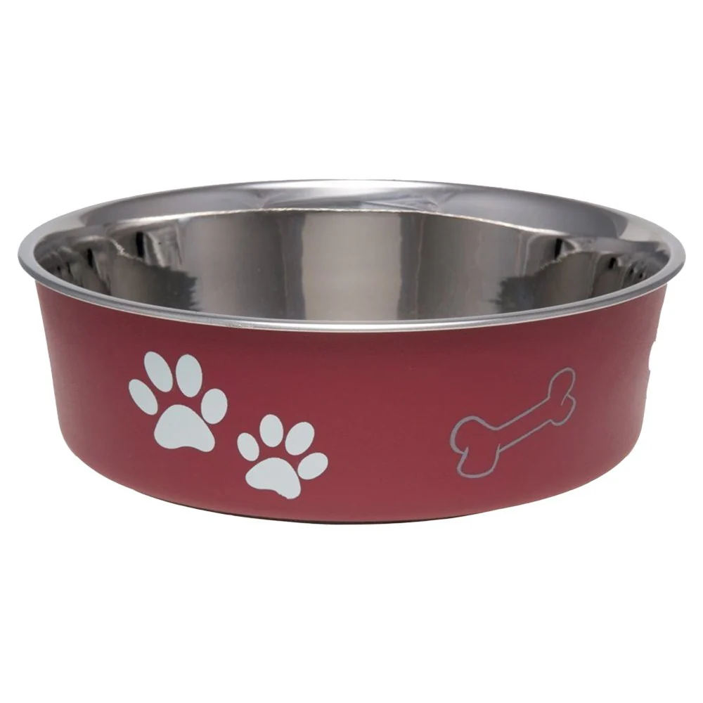 Loving Pets Classic Dog Bowl Merlot Small