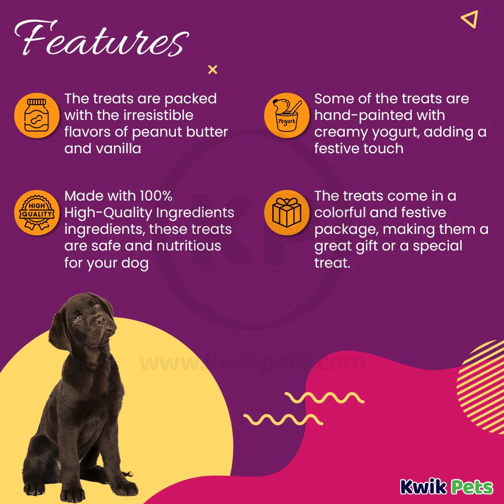 Claudia’s Canine Bakery K-9's Favorite Things Dog Treats 7-oz - Image 3