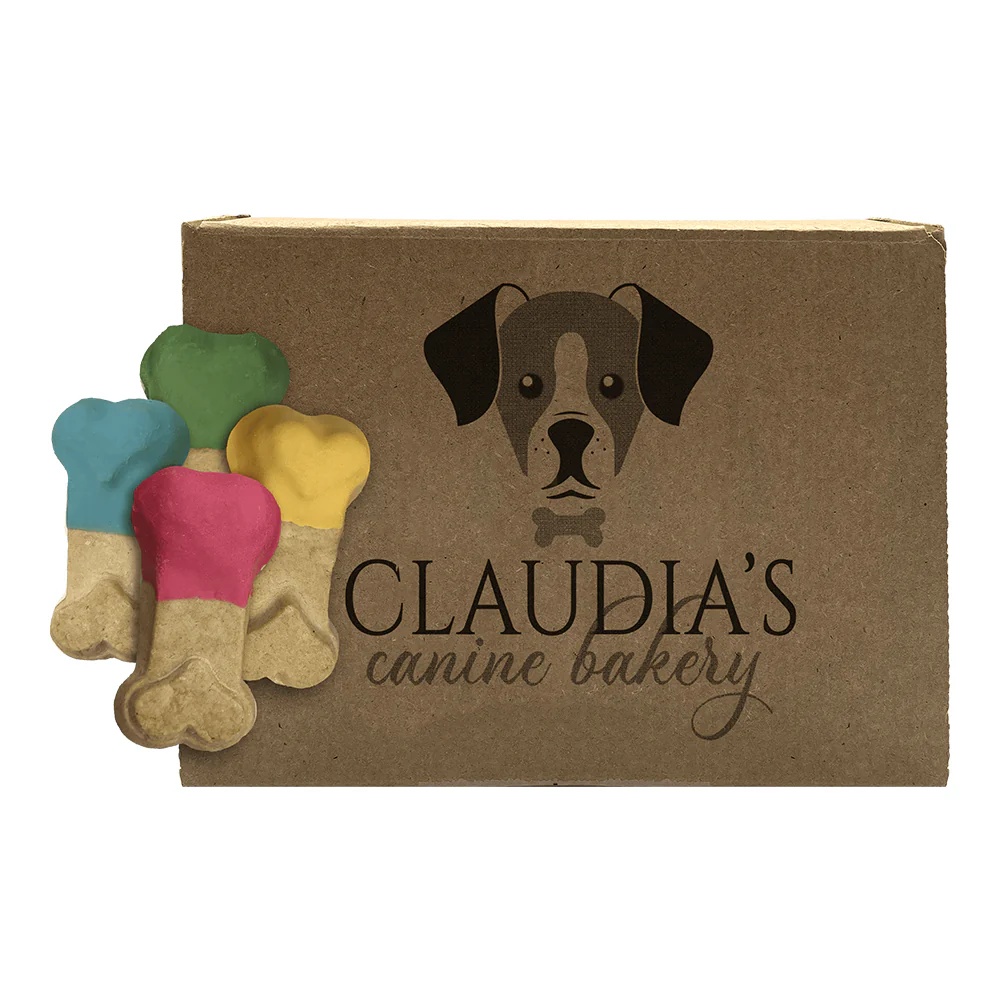 Claudia’s Canine Bakery LUV Bones Pastel Dog Treat