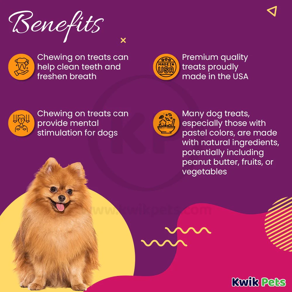 Claudia’s Canine Bakery Peanut Butter Goobers Pastel Dog Treat - Image 3