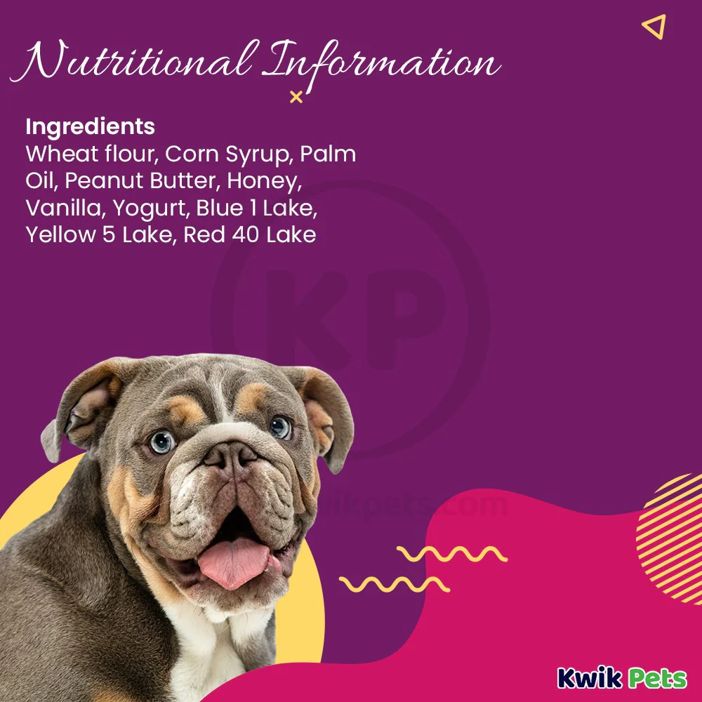Claudia’s Canine Bakery Peanut Butter Goobers Pastel Dog Treat - Image 4