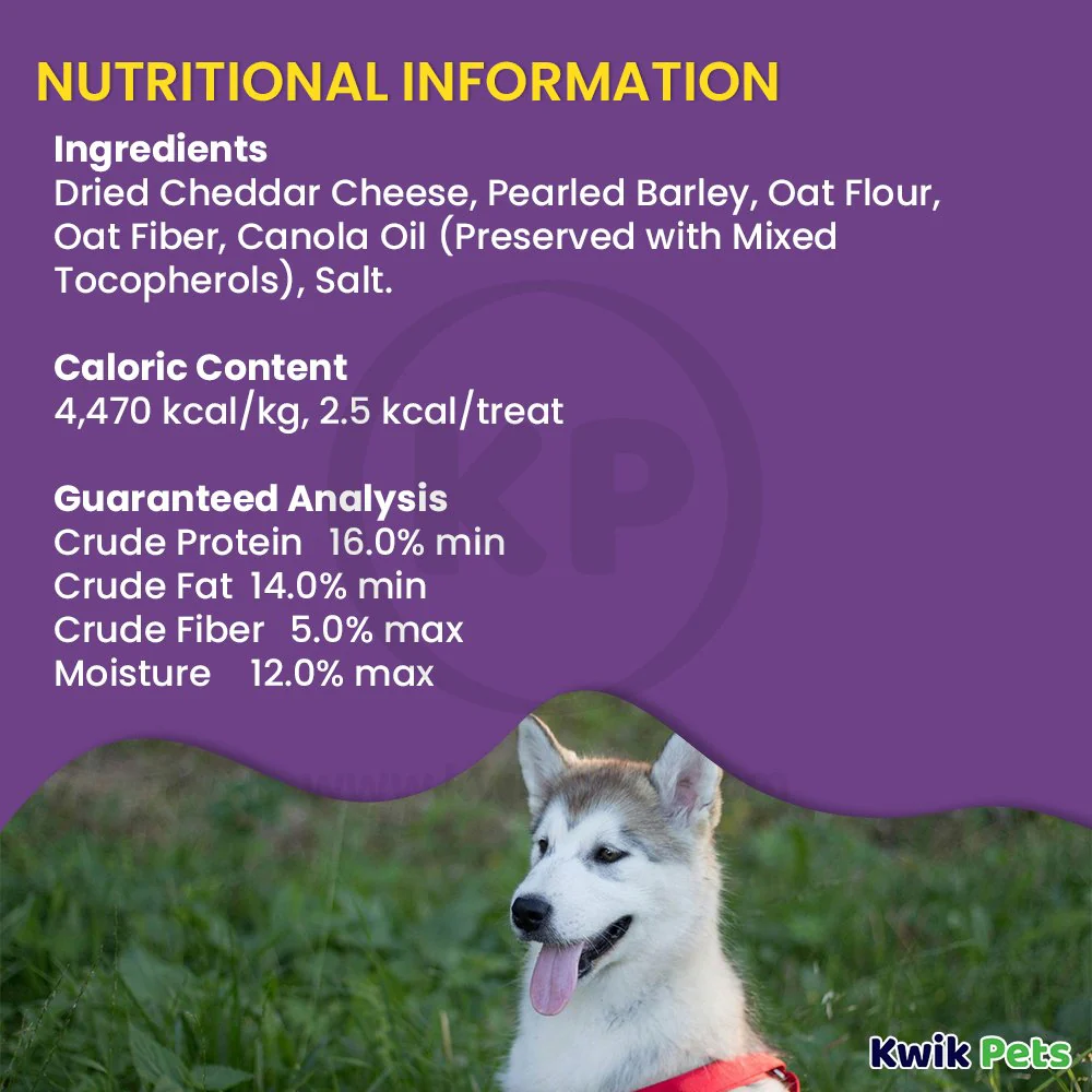 Cloud Star Tricky Trainers Crunchy Dog Training Treats Cheddar 8-oz - Image 5