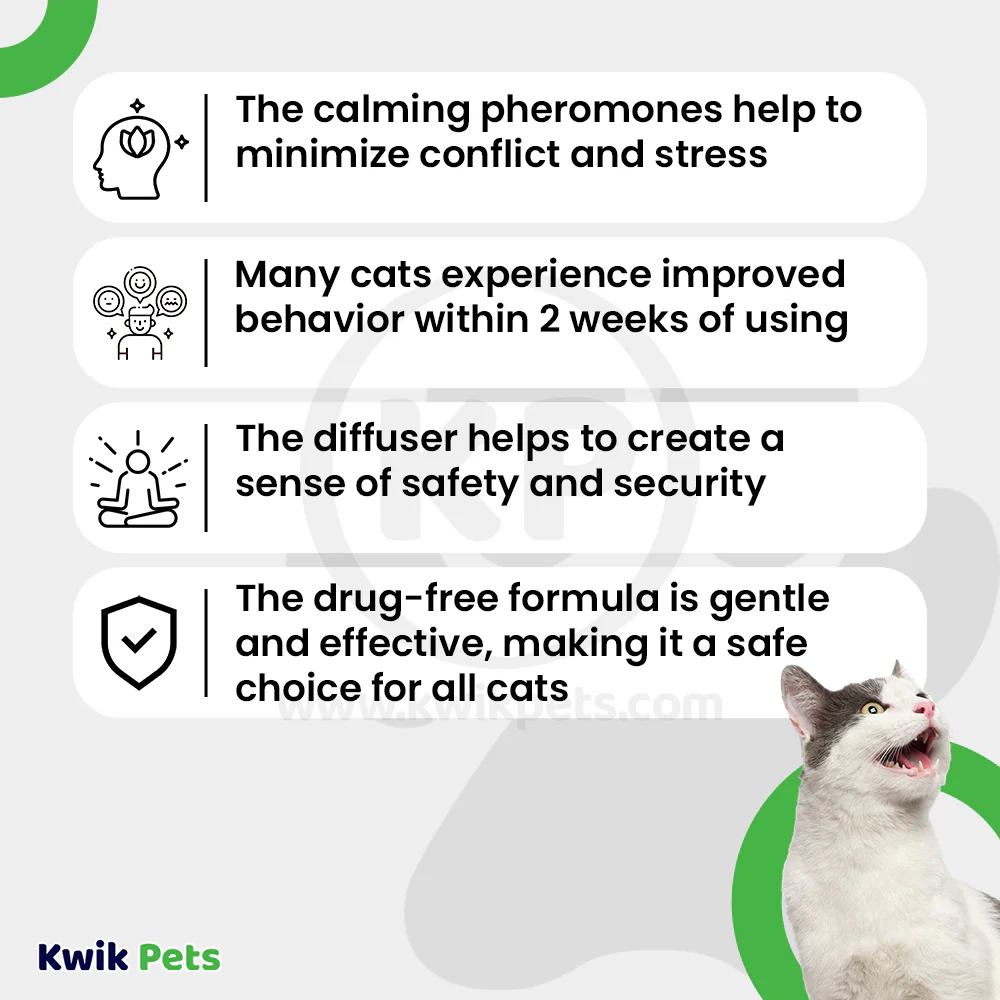 Comfort Zone Multi-Cat Calming Diffuser Refills 1 Count - Image 3