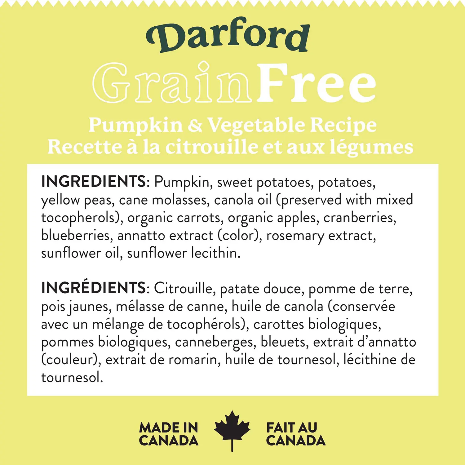 Darford Grain Free Biscuits Pumpkin Recipe Dog Treats Regular 12-oz - Image 4