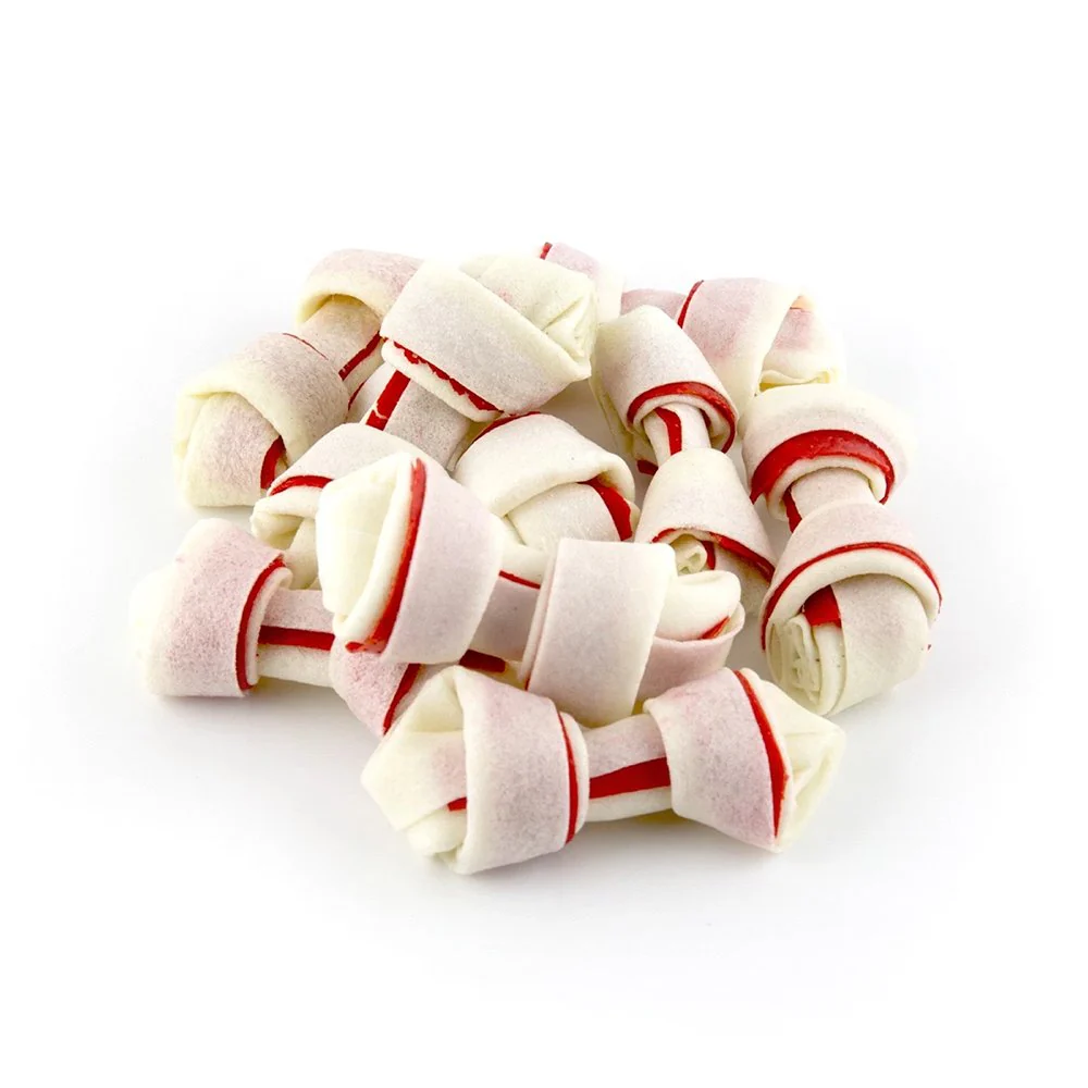 Dingo Knotted Rawhide Mini Bones Dog Treat 7 Count 2.3-oz - Image 6
