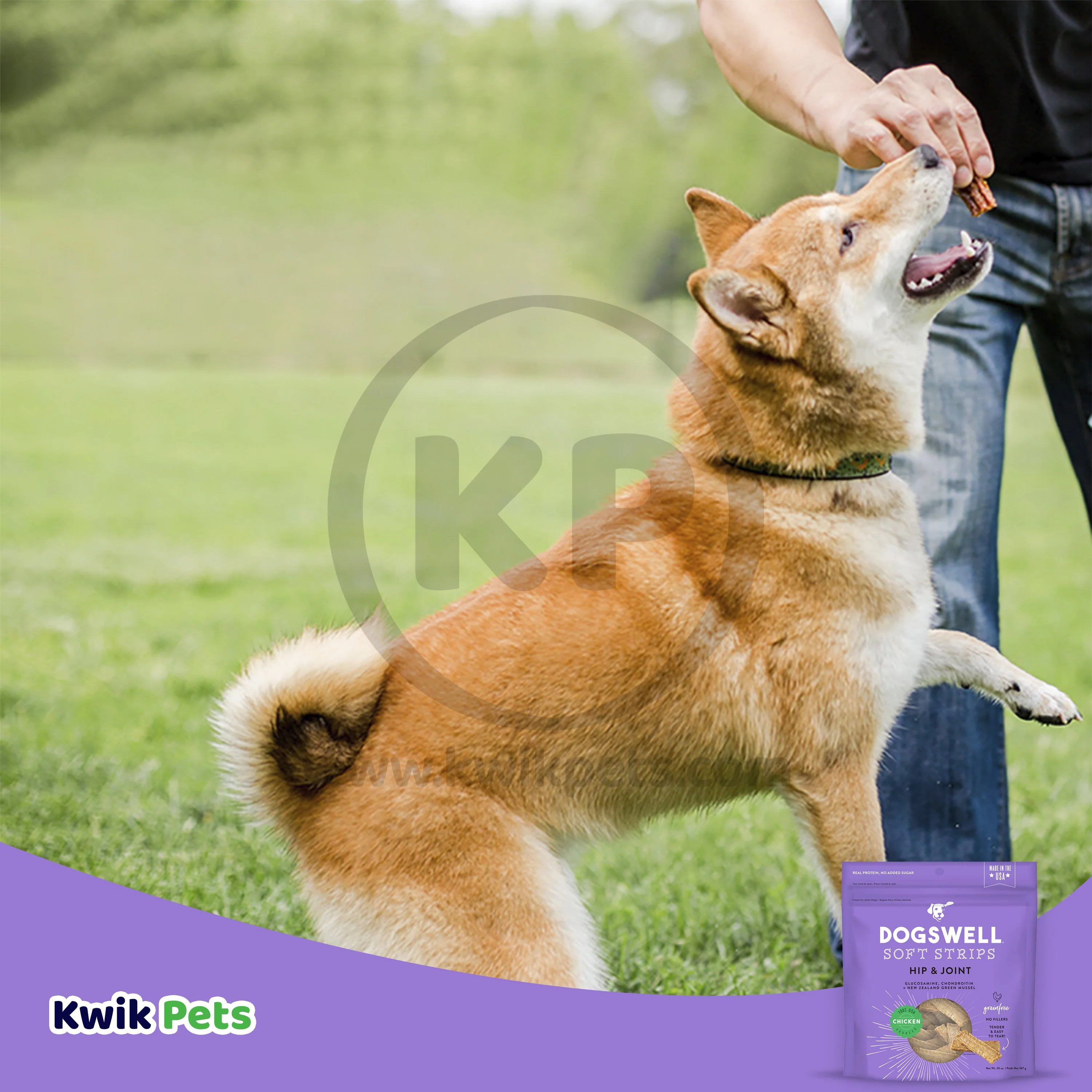 Dogswell Hip & Joint Grain-free Soft Strips Dog Treat Chicken 20-oz - Image 8