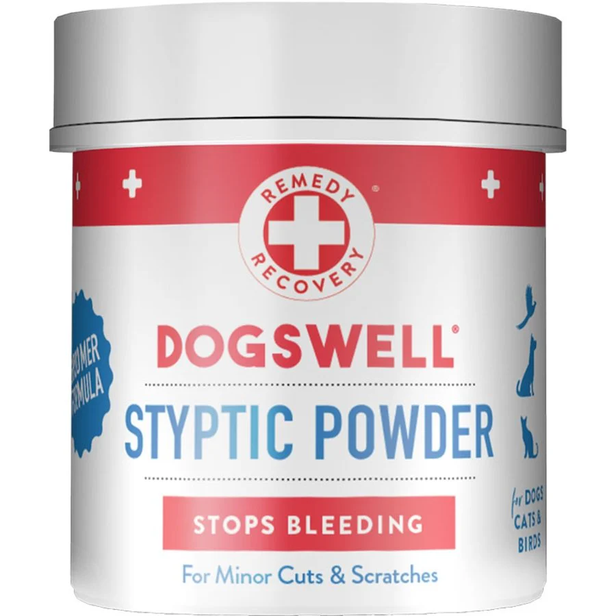 Dogswell Remedy + Recovery Styptic Powder for Dogs, Cats & Birds 1.5-oz