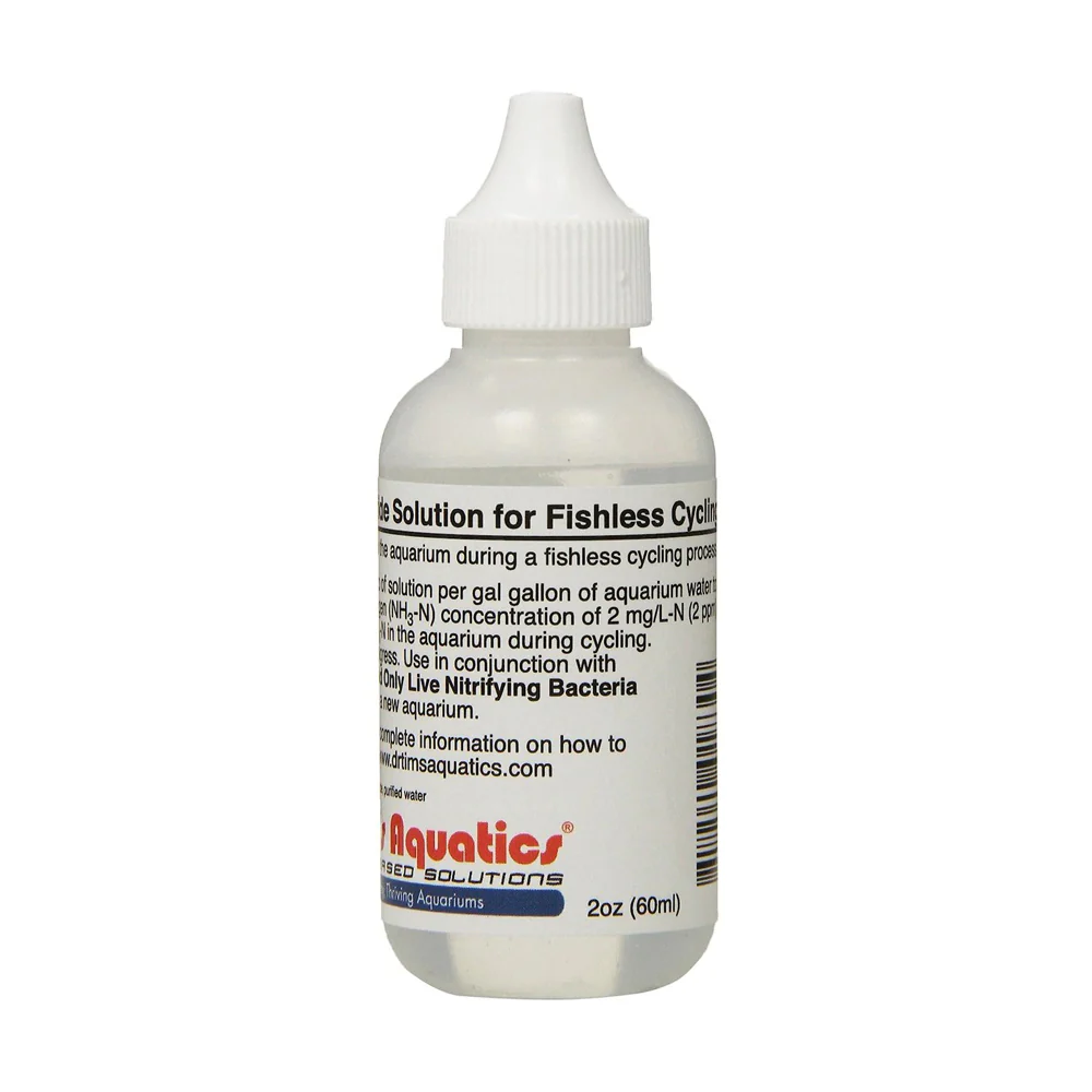 Dr. Tim's Aquatics Ammonium Chloride Solution for Fishless Cycling 2-oz