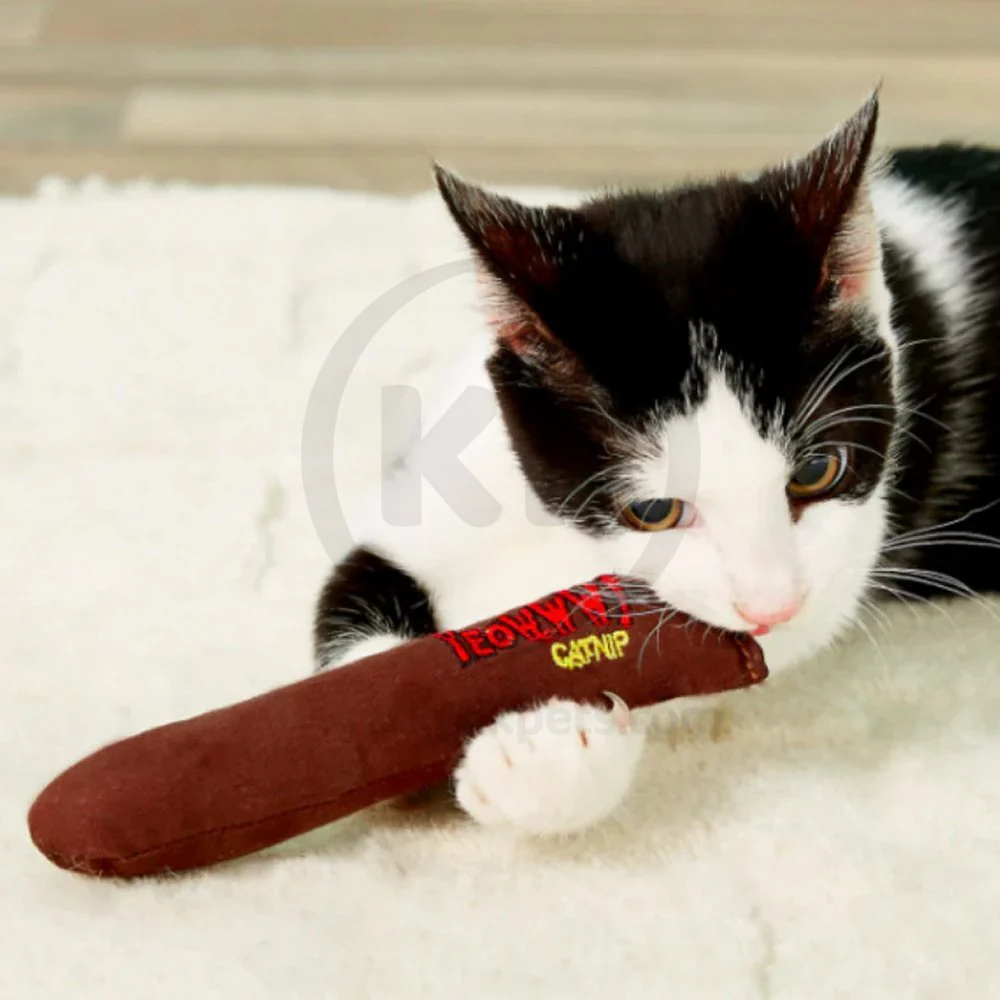 Yeowww! Cigars Catnip Cat Toy Brown 7-in - Image 5