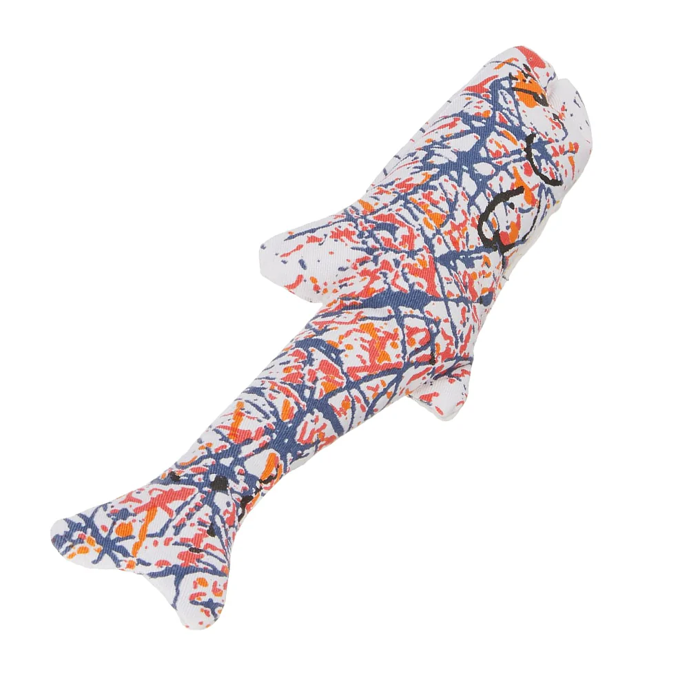 Yeowww! Pollock Fish Catnip Cat Toy Multicolor 11-in - Image 2