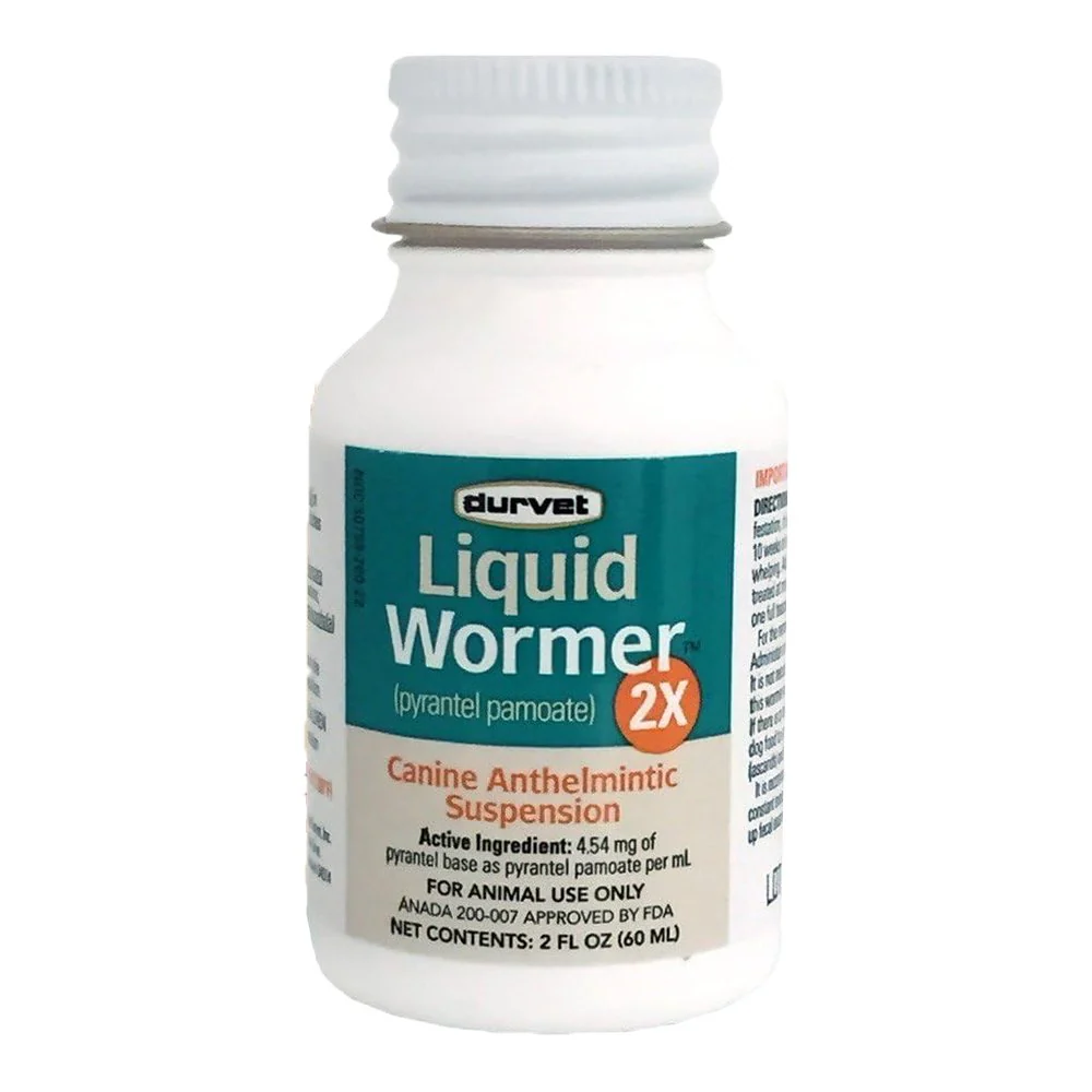 Durvet Liquid Wormer 2X for Dogs 2-oz - Image 5