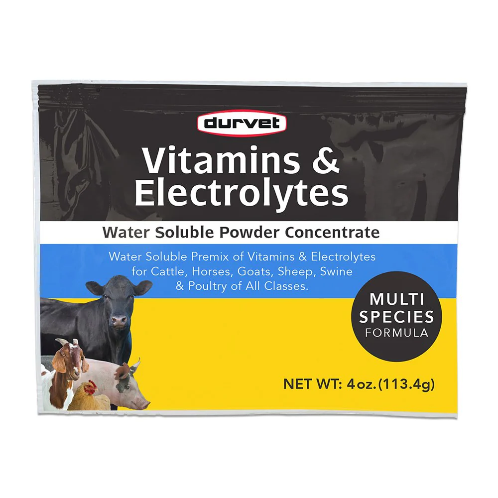 Durvet Vitamin & Electrolyte Concentrate 4-oz