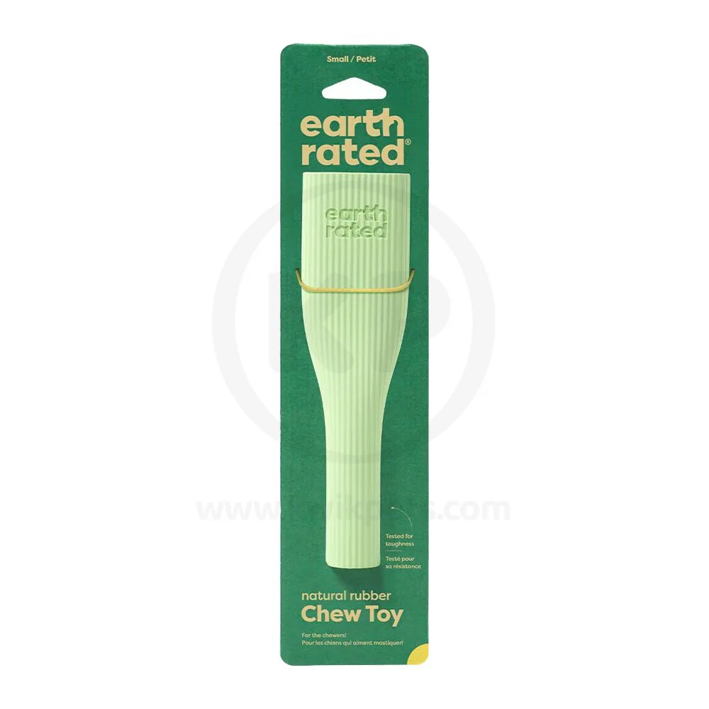 Earth Rated Natural Rubber Dog Chew & Enrichment Toy Green Small