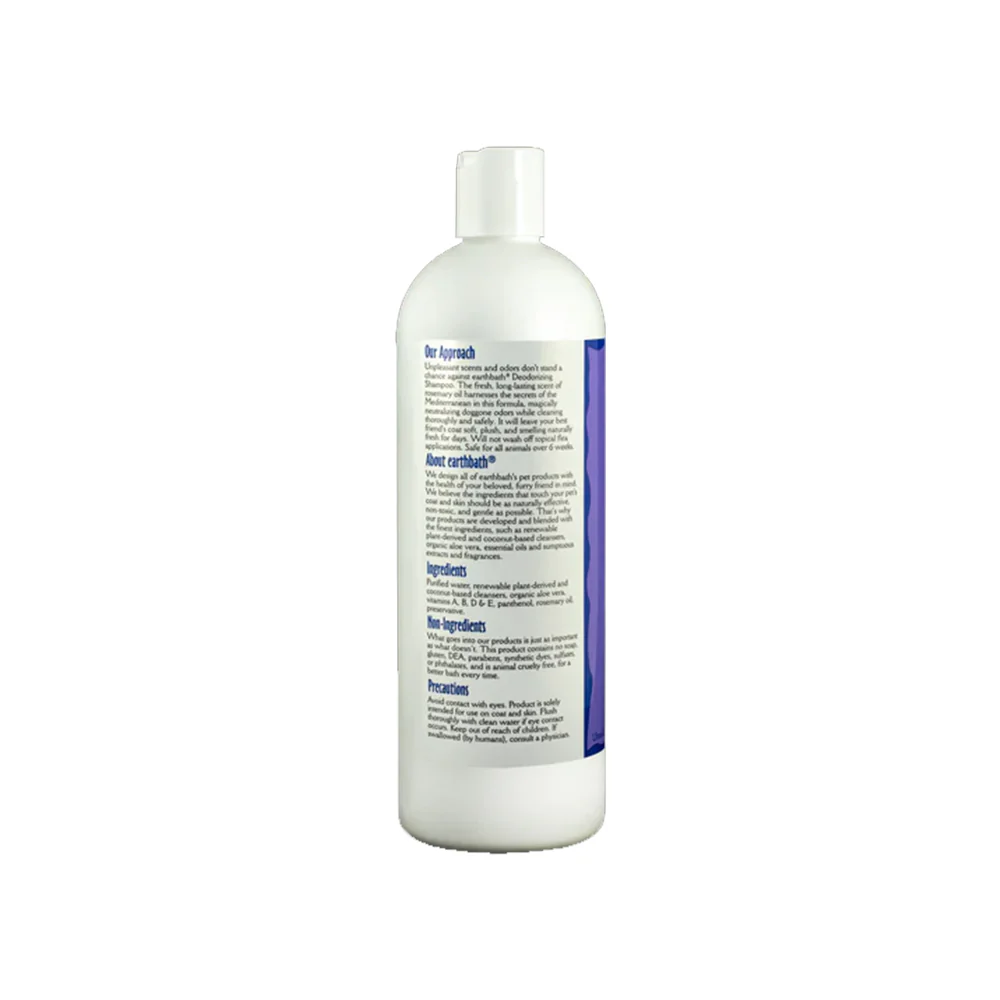Earthbath Deodorizing Shampoo for Dogs Mediterranean Magic 16-oz - Image 2