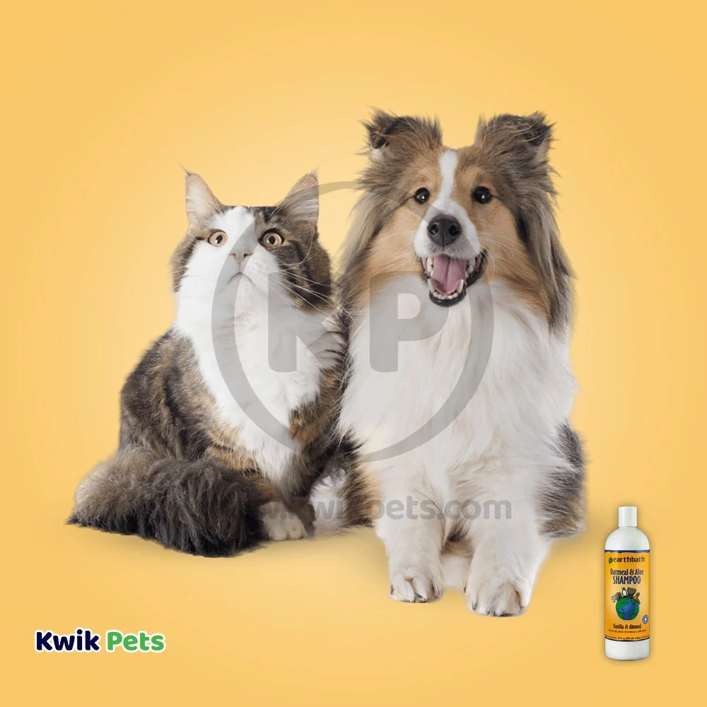 Earthbath Oatmeal & Aloe Pet Shampoo Vanilla & Almond 16-oz - Image 5