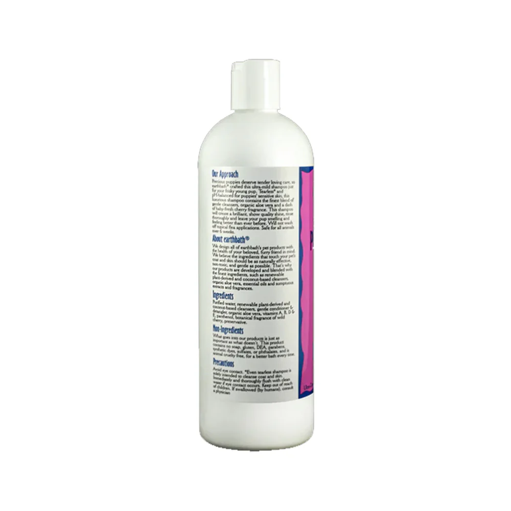 Earthbath Ultra-Mild Puppy Shampoo Wild Cherry 16-oz - Image 2