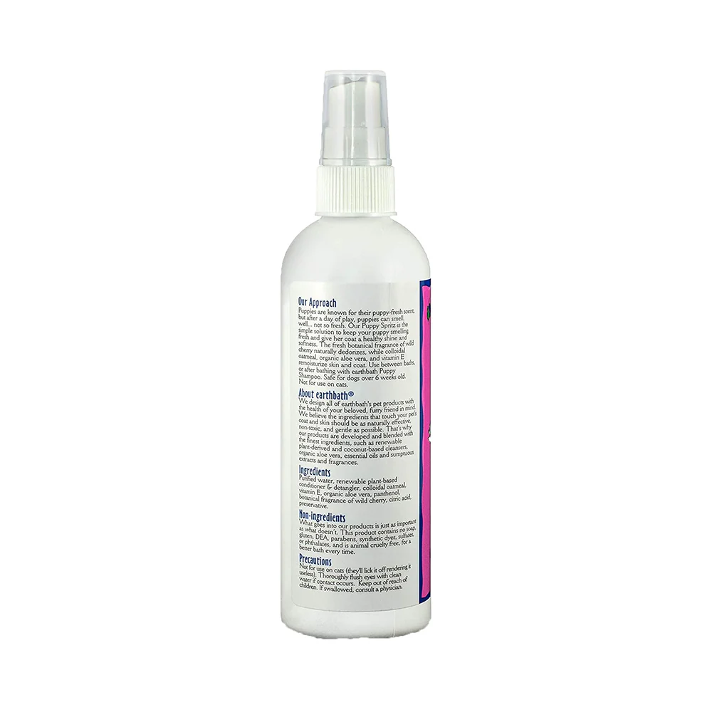 Earthbath Puppy Spritz Wild Cherry 8-oz - Image 2