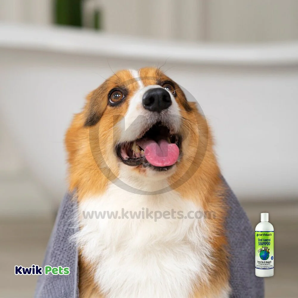 Earthbath Shed Control Pet Conditioner Green Tea & Awapuhi 16-oz - Image 5