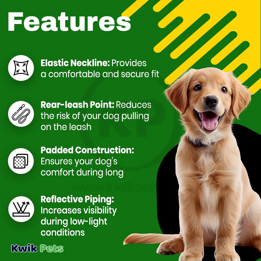 EasySport Comfortable Dog Harness Black XS - Image 2