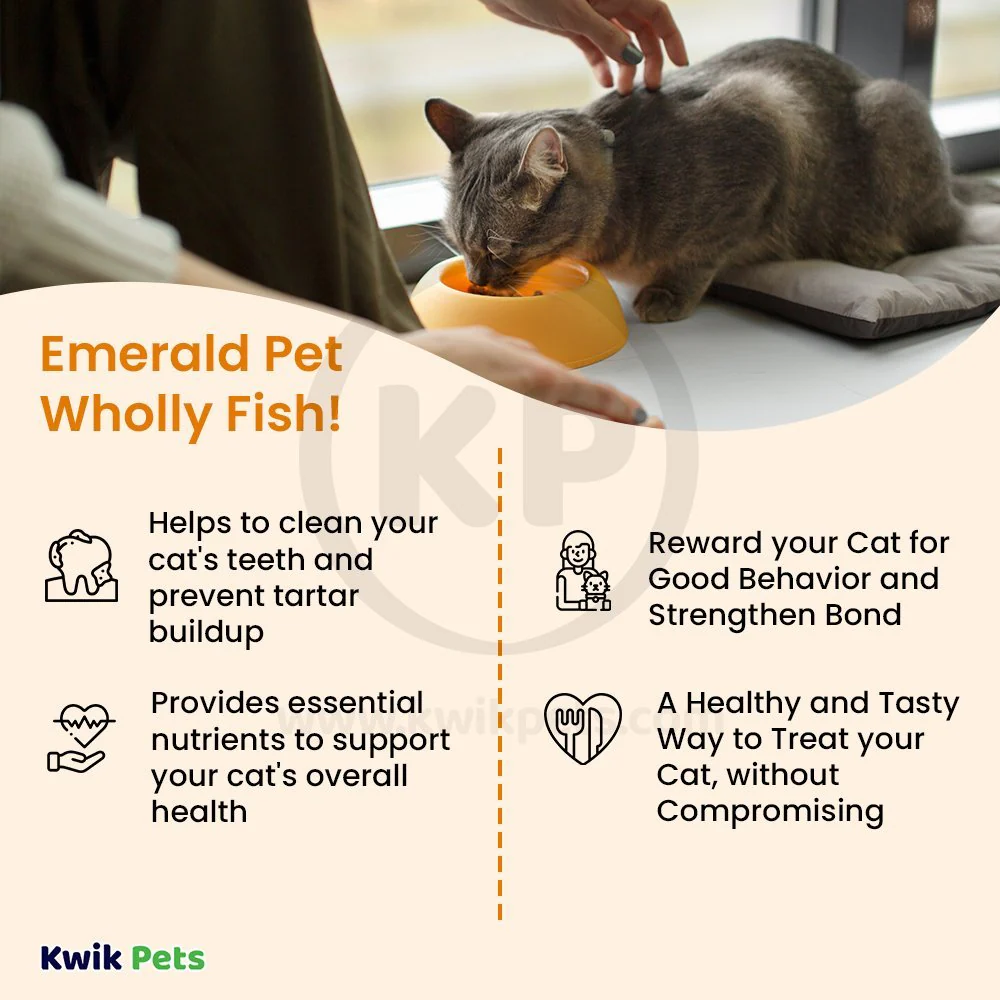 Emerald Pet Grain-Free Feline Dental Cat Treats Catnip 11-oz - Image 5