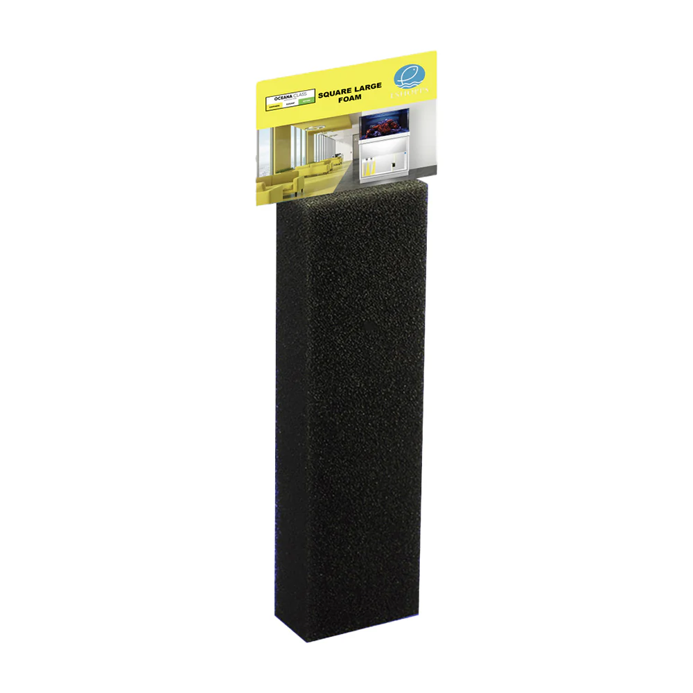 Eshopps Replacement Square Foam Filter Media for Aquarium Black large