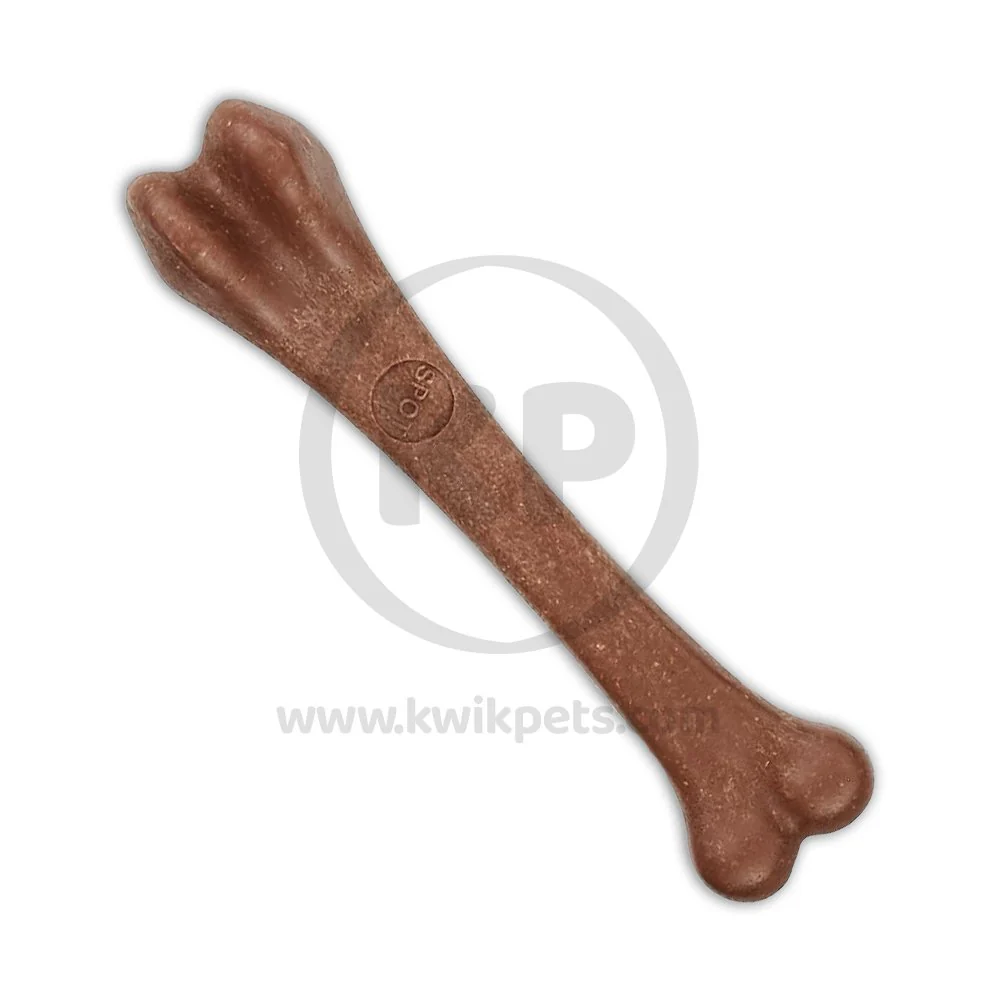 Spot Bam-Bones Bacon Bone Dog Chew Toy Medium 5.75-in - Image 5