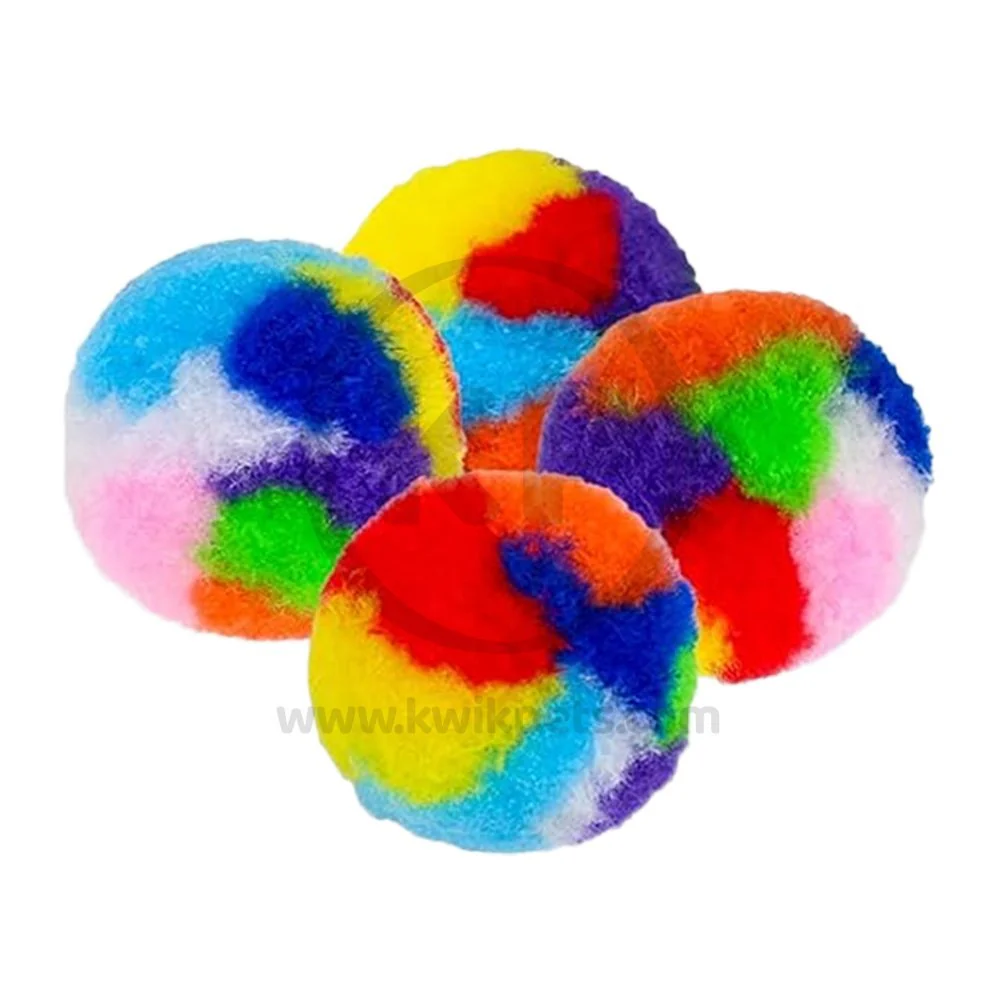 Spot Kitty Yarn Puffs Catnip Toy Assorted Small 4 Count 1.5-in - Image 4