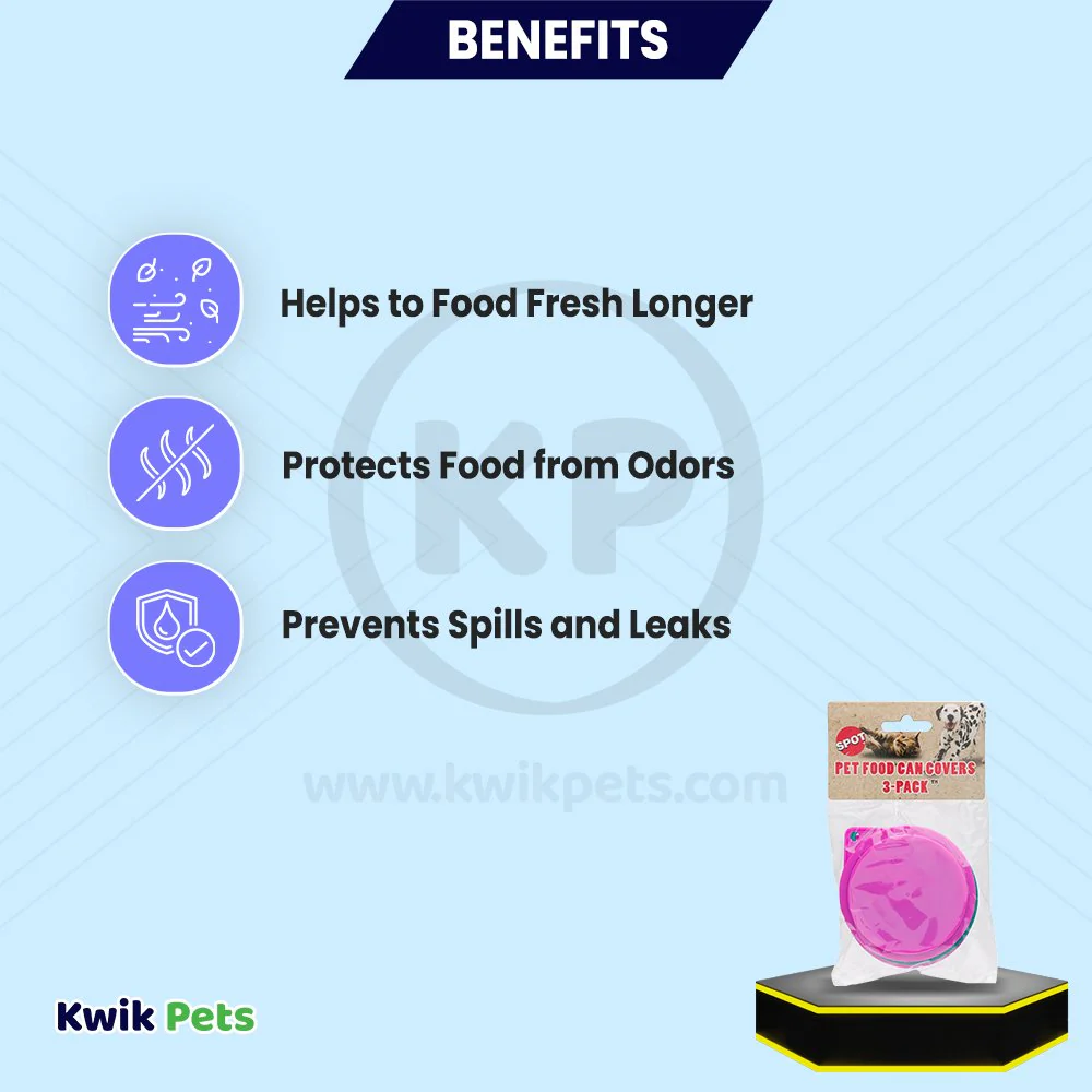 Spot Pet Food Can Covers Assorted 3 Count 3.5-in - Image 4