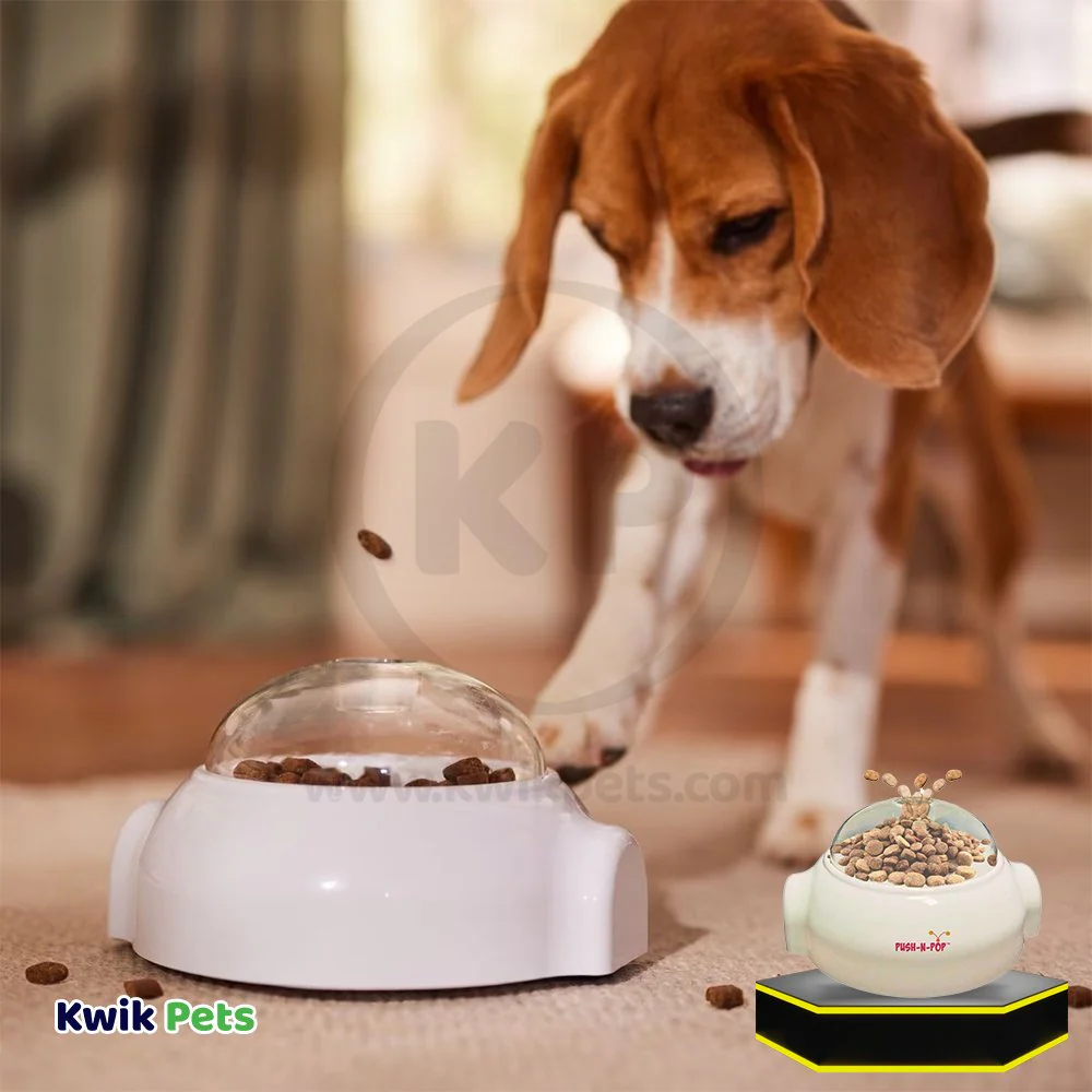 Ethical Pet Push-N-Pop Dog Food & Treat Dispenser - Image 5