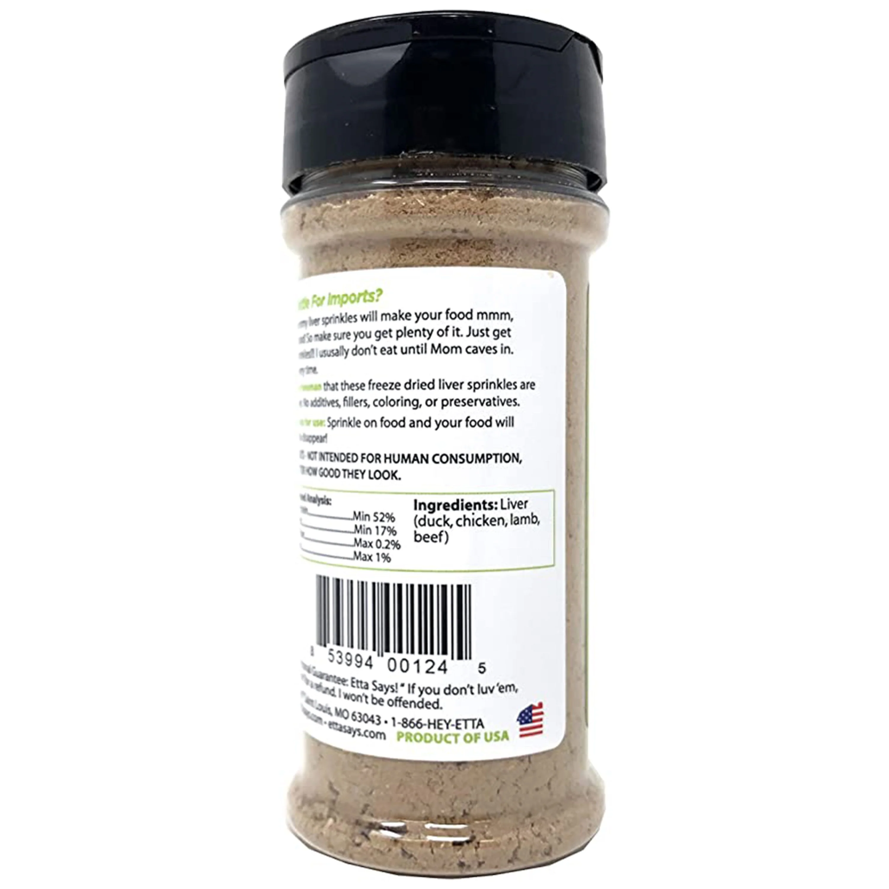 Etta Says! Liver Sprinkles 100% All Natural Dog Food Topper 3.0-oz - Image 6