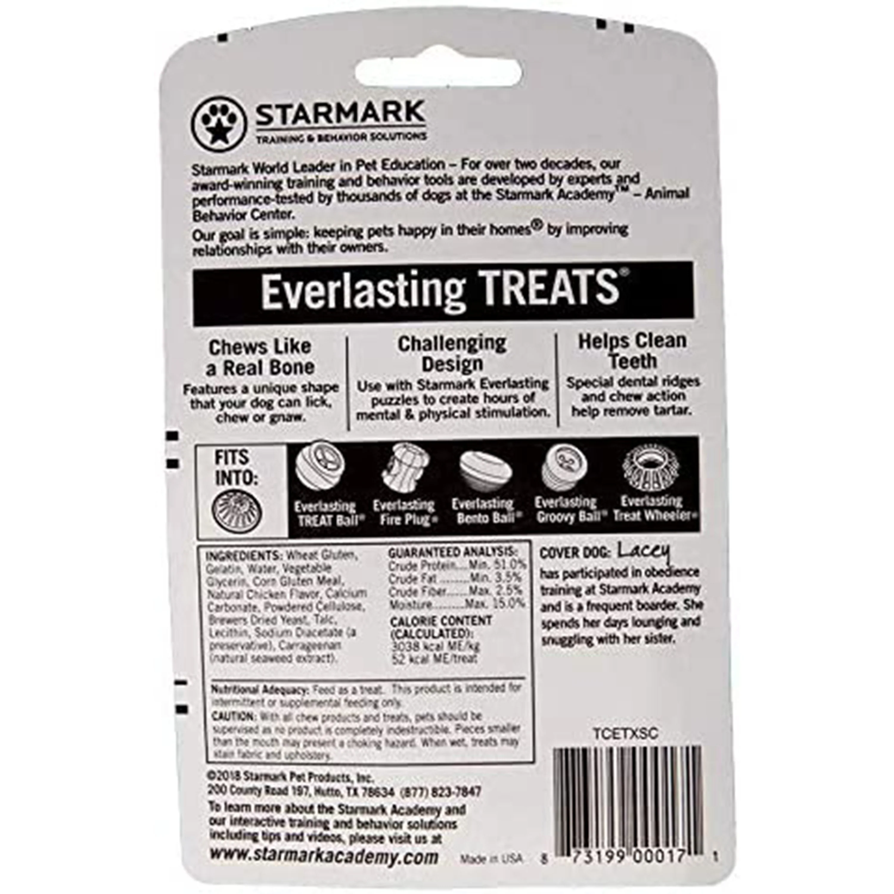 Starmark Everlasting Made In USA Dog Treat Chicken Small 1.2-oz - Image 2