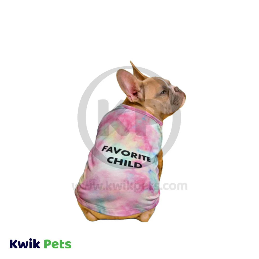 Fashion Pet Cosmo Favorite Child Tee Tie-Dye Small - Image 4
