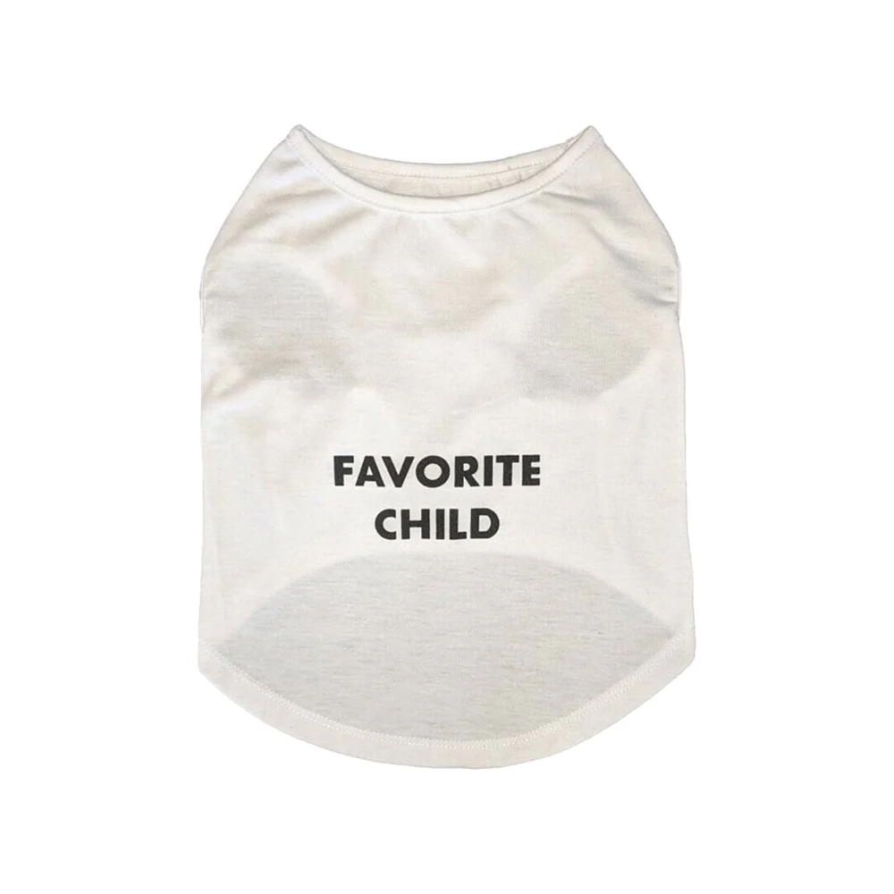 Fashion Pet Cosmo Favorite Child Tee White Large