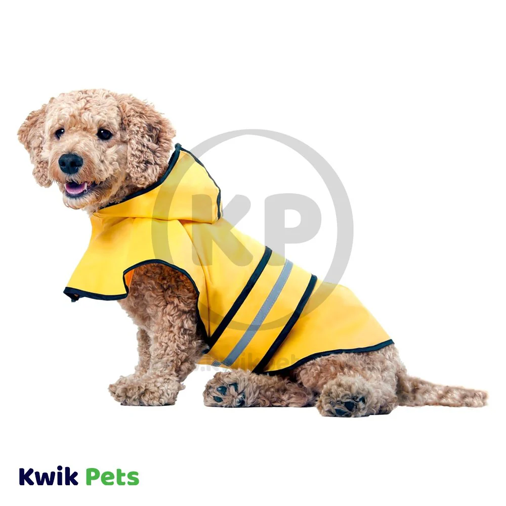 Fashion Pet Rainy Day Slicker Yellow Small - Image 4