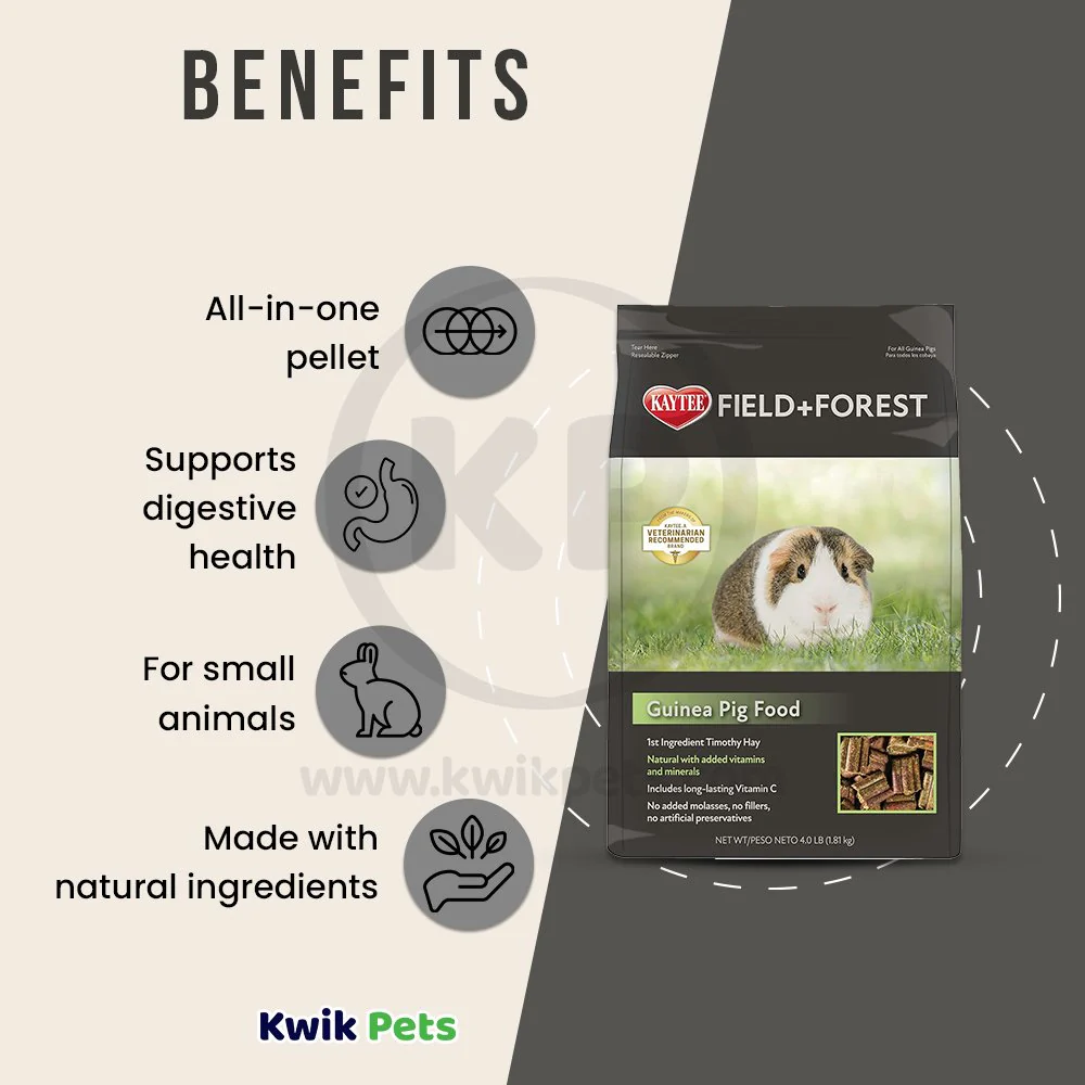 Kaytee Field+Forest Guinea Pig Food 4-lb - Image 4