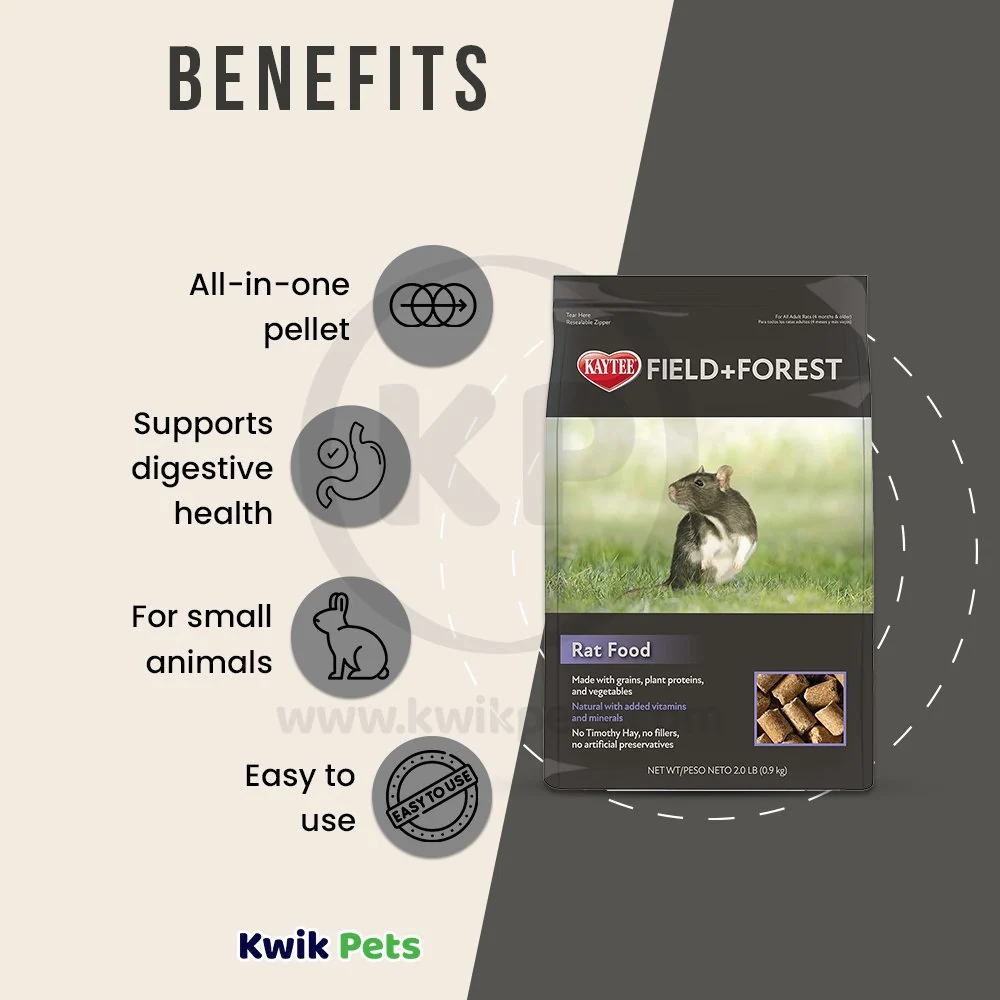 Kaytee Field+Forest Rat Food 2-lb - Image 4