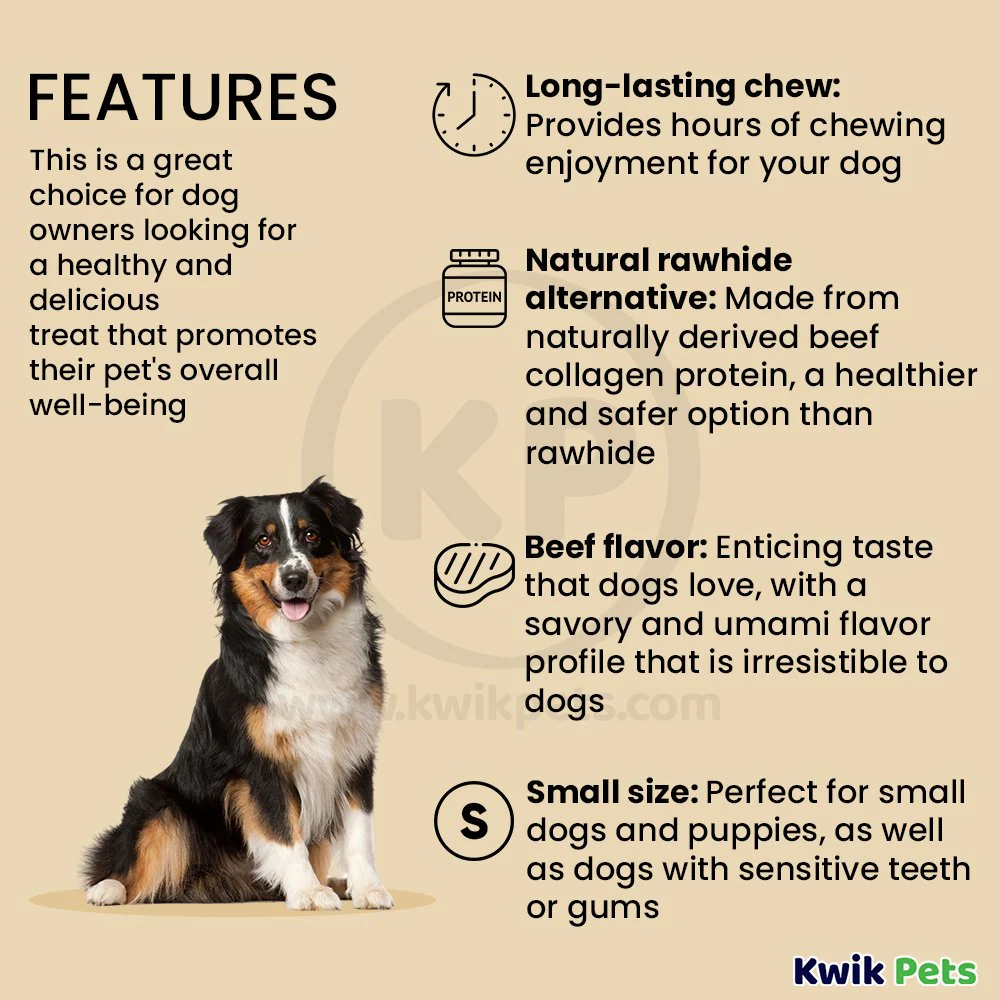 Fieldcrest Farms Nothin' To Hide Small Twist Stix Dog Treat Beef 10 Count 2.3-oz - Image 3