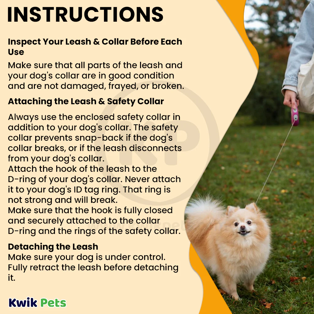 Flexi Classic Nylon Cord Dog Leash Black Large 16-ft Up To 132-lb - Image 4
