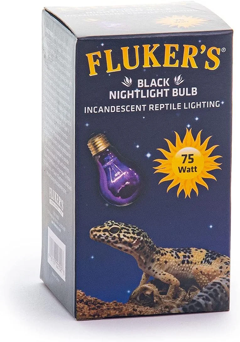 Fluker's Black Nightlight Incandescent Reptile Bulb 75W