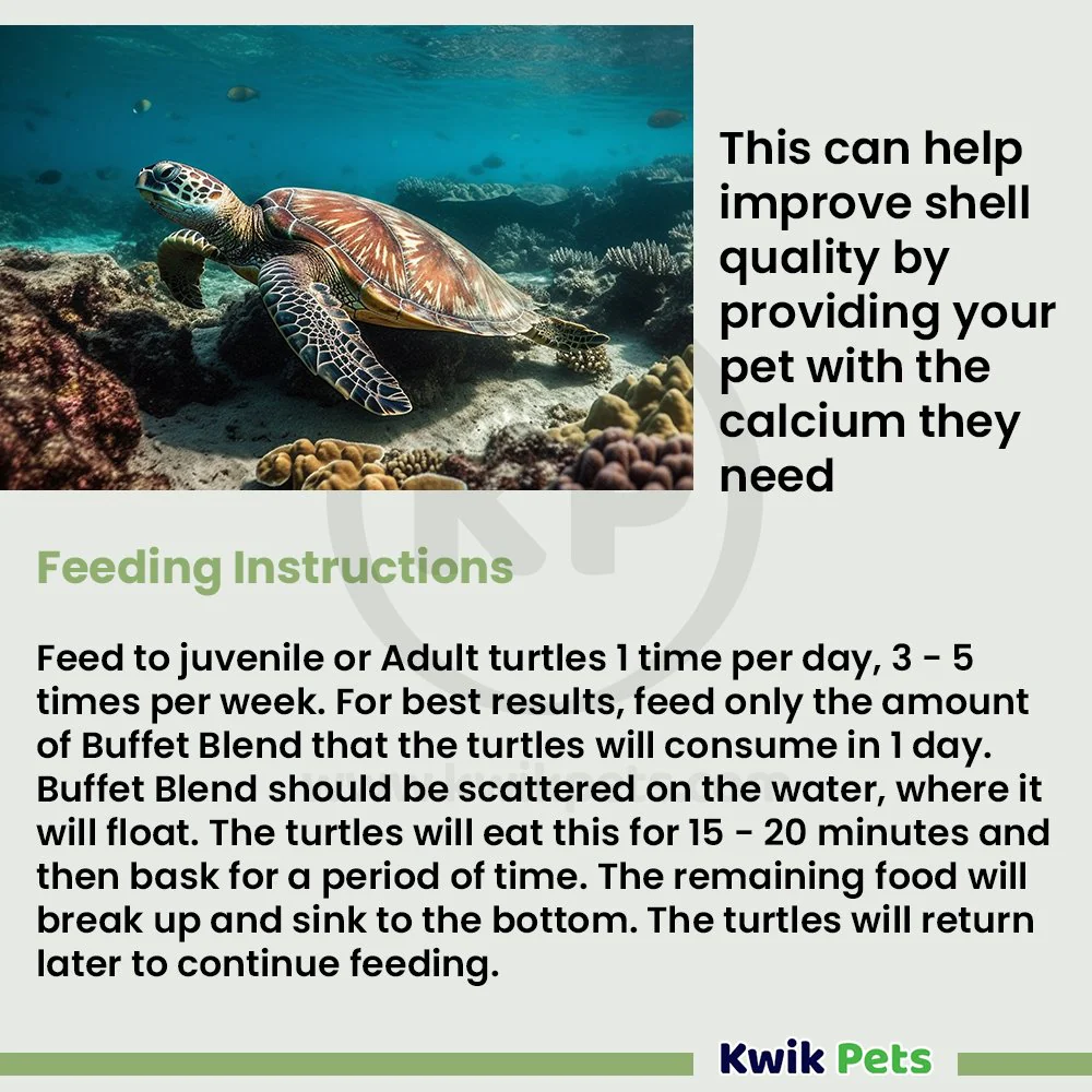 Fluker's Buffet Blend Aquatic Turtle Formula Freeze-Dried Food 7.5-oz - Image 7