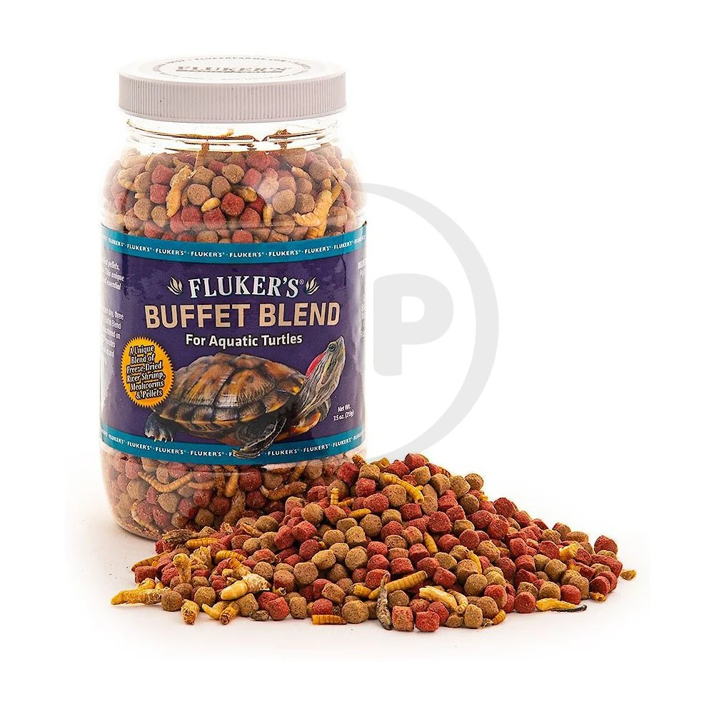 Fluker's Buffet Blend Aquatic Turtle Formula Freeze-Dried Food 7.5-oz - Image 8